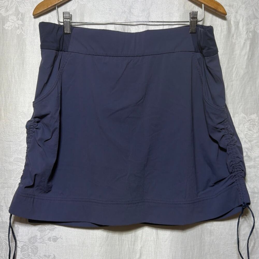 Columbia Skort 1X Navy Blue Omni-shield advanced repellency shorts skirt Hiking